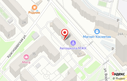 Автошкола МЖК в Красноярске на карте