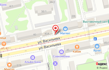 Ломбард Аланд в Барнауле на карте