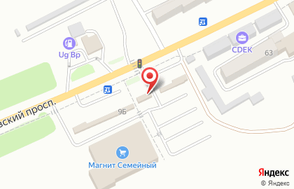 Салон ритуальных услуг Мир гранита на проспекте Ленинского Комсомола на карте