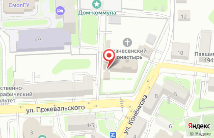 Спасо-Вознесенский женский монастырь на карте