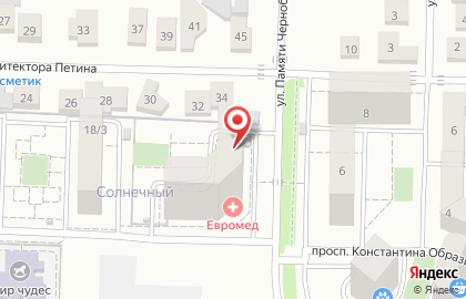 Ветеринарная аптека Кзвс на улице Памяти Чернобыльцев на карте
