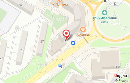 Туристическое агентство Тропикана на улице Дзержинского на карте