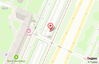 Автостоянка в Санкт-Петербурге на карте