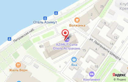 Банкомат СберБанк на Кремлевской улице на карте