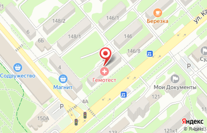 Аптека Центральная в Георгиевске на карте