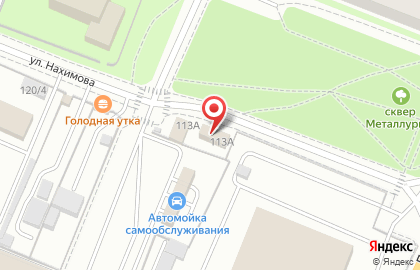 Мастерская шиномонтажа на улице Нахимова на карте