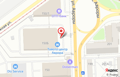 Тойота Центр Самара Аврора на карте