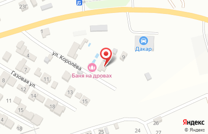 Банный комплекс На дровах на карте