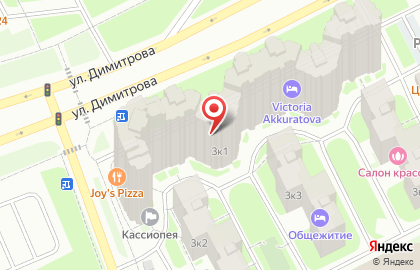 Компания АккумЛомСПб в Фрунзенском районе на карте