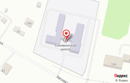 Синявинская средняя общеобразовательная школа с дошкольным отделением в Санкт-Петербурге на карте