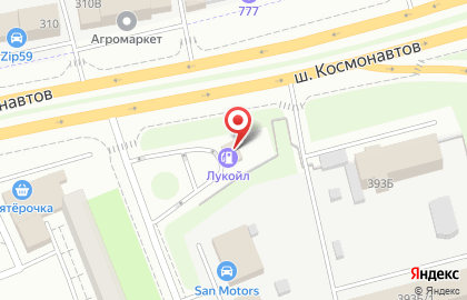Лукойл-Уралнефтепродукт в Индустриальном районе на карте