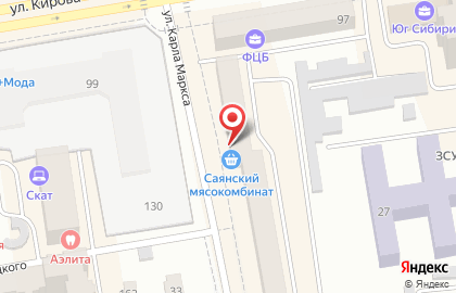 Кондитерский магазин Сладкое желание на улице Карла Маркса на карте