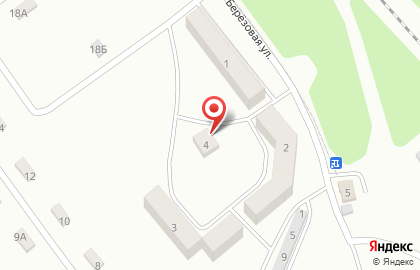 Берёзка на Берёзовой улице на карте