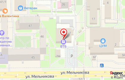 Запсибкомбанк в Тюмени на карте
