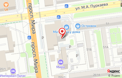 Sайт на карте