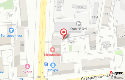 Дарья на Краснодонской улице на карте