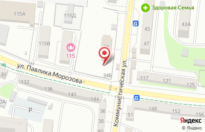 1000 мелочей на Коммунистической улице на карте