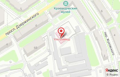 ИМК на проспекте Дзержинского на карте