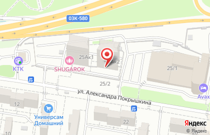 Школа программирования для детей Алгоритмика на Кореновской улице на карте
