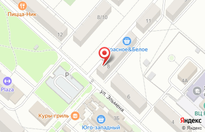 Супермаркет Магнит в Чебоксарах на карте