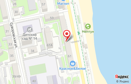 Якорь в Новороссийске на карте