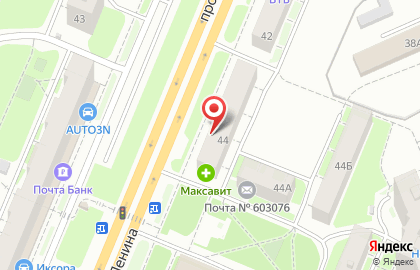 Цветочный магазин Виталиана на проспекте Ленина на карте