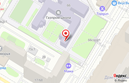 Образовательный центр ОАО «ГАЗПРОМ» на карте