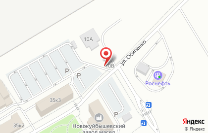 Автостоянка Трансрегион на карте