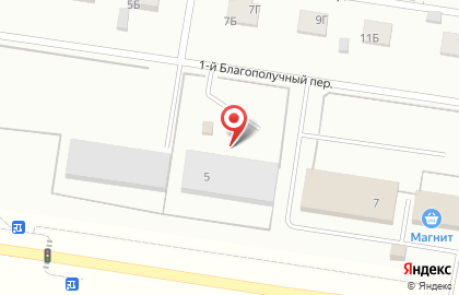 Продовольственный магазин в Самаре на карте