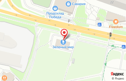 Магазин и киоск по продаже цветов Зеленый мир в Йошкар-Оле на карте