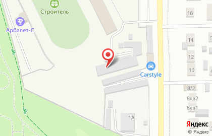Стрелковый тир Триумф, ДЮСШ на карте