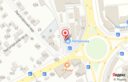 Супермаркет Пятёрочка на Георгиевской улице на карте
