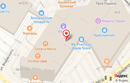 Магазин домашней кухни Свежов в Шараповском проезде на карте