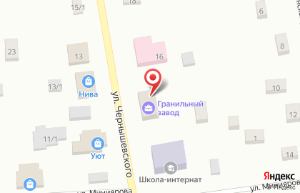 Студия красоты Beauty line на улице Чернышевского на карте