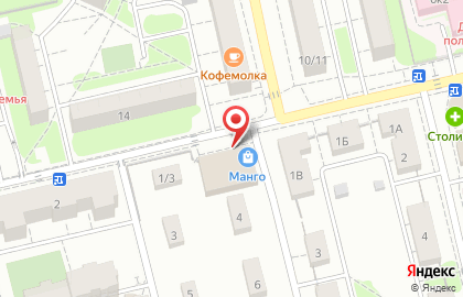 ТЦ Манго в Москве на карте