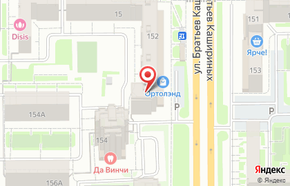 Торгово-монтажная компания Климат на улице Братьев Кашириных на карте