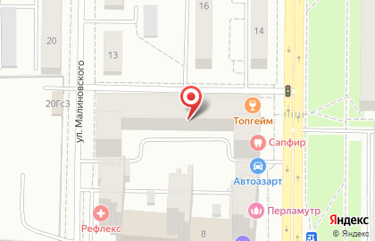Центр стоматологии Sapfir на Краснодарской улице на карте