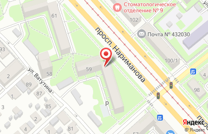 Магазин Корона в Ленинском районе на карте