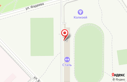 Пейнтбольный и лазертаг-клуб Колизей в Красноармейском районе на карте