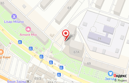 Закусочная Чарка на улице Героев Сибиряков на карте
