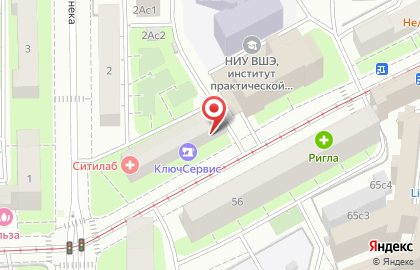 Служба доставки и логистики Сдэк на Трифоновской улице на карте