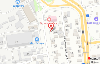 Шиномонтажная мастерская на улице Васнецова на карте