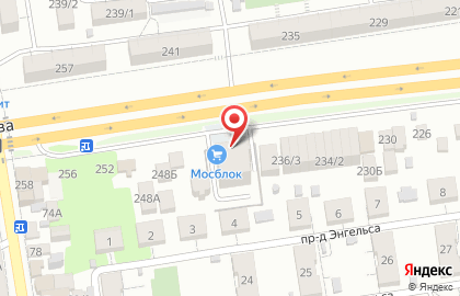 Мосблок на карте