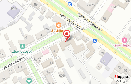 Автошкола Досааф в Ростове-на-Дону на карте