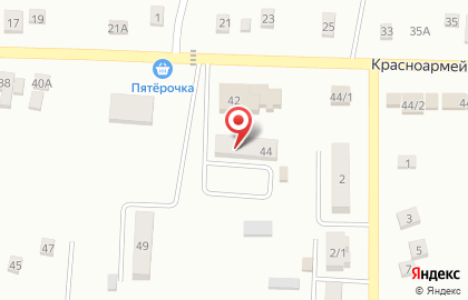 Магазин алкогольных напитков Красное & Белое на Красноармейской улице на карте