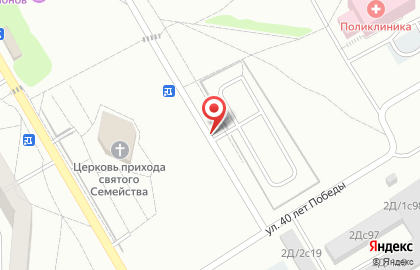 Автостоянка в Красноярске на карте