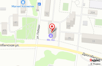 Мужская парикмахерская Mr.Ko на Дрогобычской улице на карте