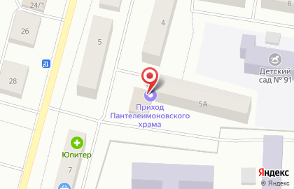 Приход храма великомученика и целителя Пантелеимона на карте