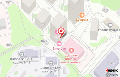 Светлый, ЖСК, район Кунцево на карте