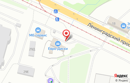 Магазин Евро Диски на карте